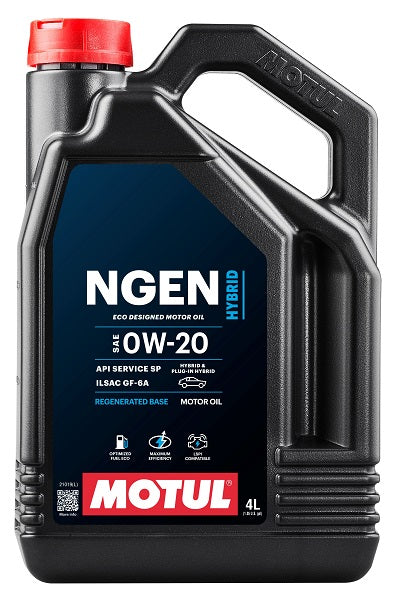 MOTUL NGEN HYBRID 0W-20 - 4L