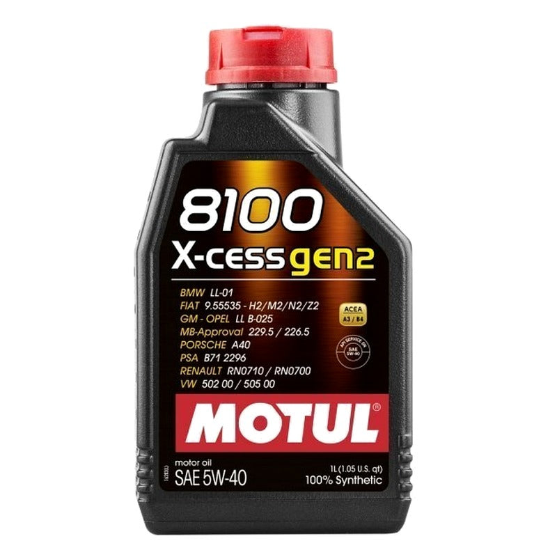 Ulei motor Motul 8100 X-cess Gen2 5W-40 1L 112350