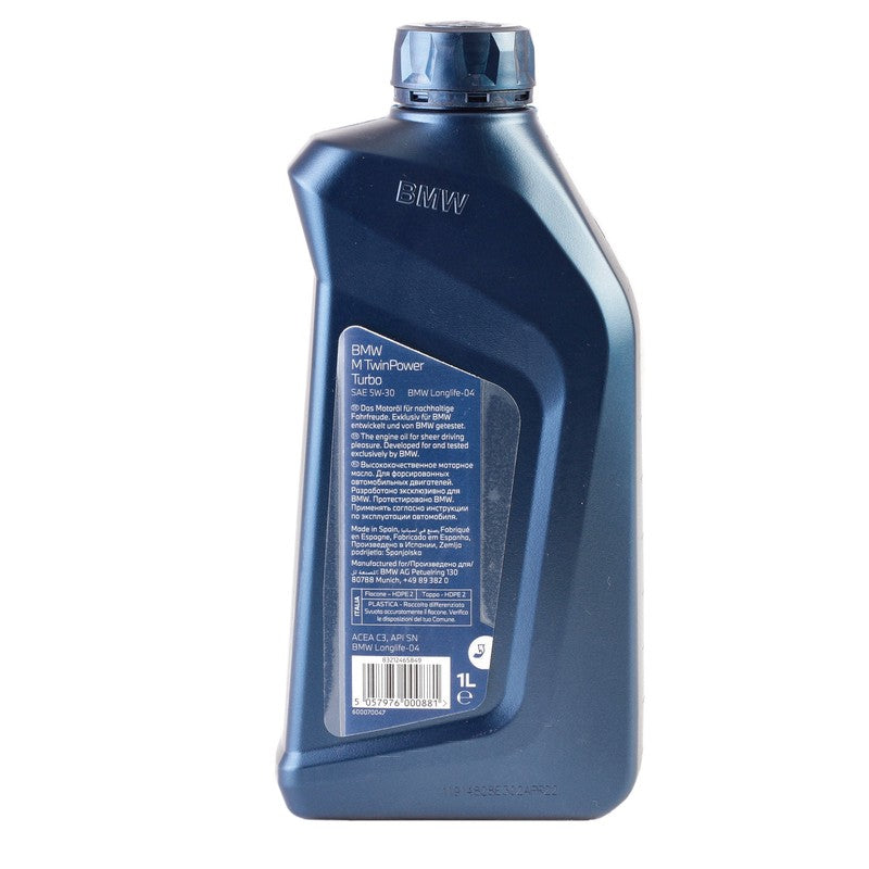 Ulei motor Bmw Twin Power Longlife-04 5W30 1L - 83212365933