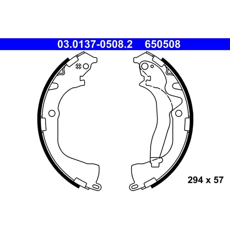Set saboti frana ATE 03.0137-0508.2
