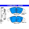 Set placute frana ATE 13.0460-2765.2