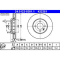 Disc frana 24.0122-0281.1 ATE