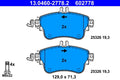 Set placute frana ATE 13.0460-2778.2