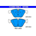 set placute frana,frana disc 13.0460-7296.2 ATE