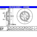 Disc frana 24.0122-0289.1 ATE