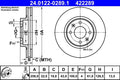Disc frana ATE 24.0122-0289.1