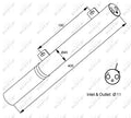 Filtru uscator clima NRF 33196
