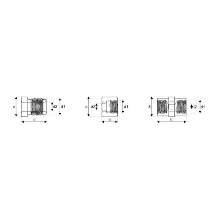 Fitinguri pentru conducte de frana 45 piese - 0001A