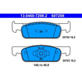 set placute frana,frana disc 13.0460-7298.2 ATE