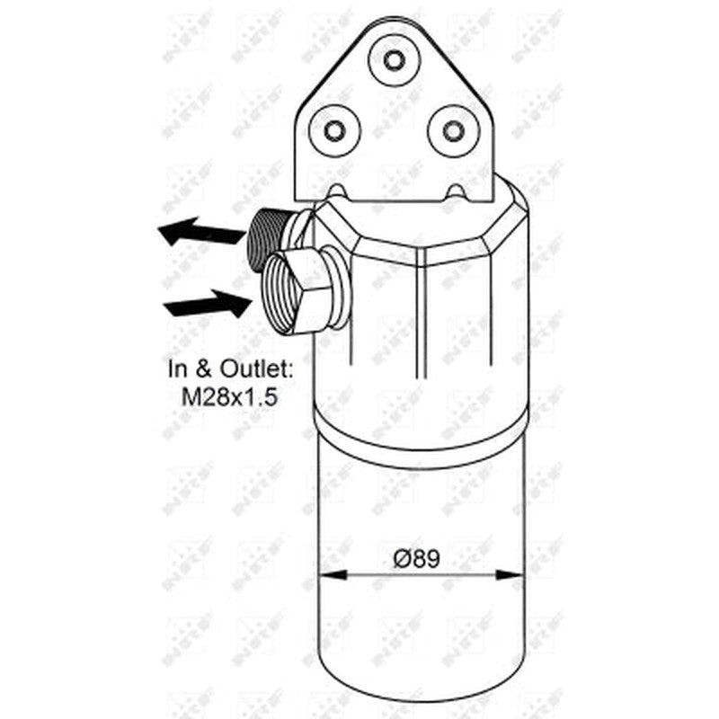 Filtru uscator clima NRF 33131