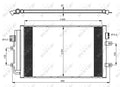 Radiator clima NRF 350083