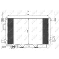 Radiator clima NRF 35623