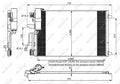Radiator clima NRF 35975