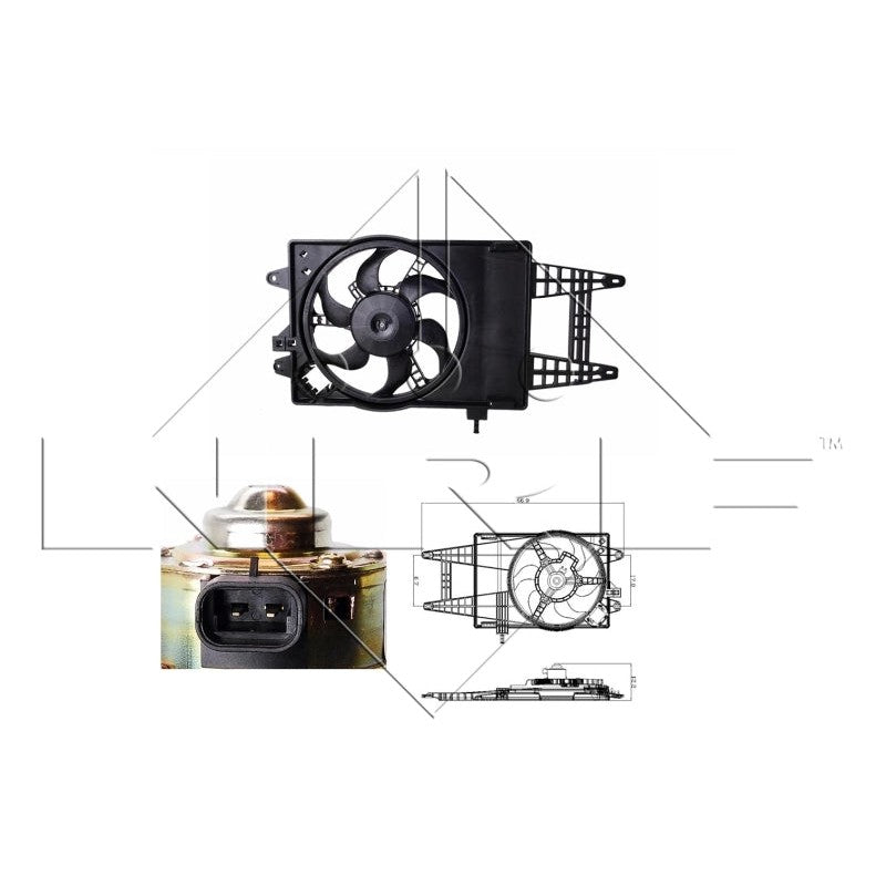Ventilator racire NRF 47243