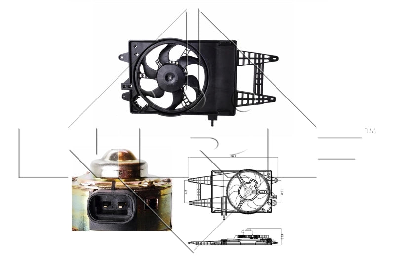 Ventilator racire NRF 47243