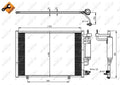 Radiator clima NRF 350205