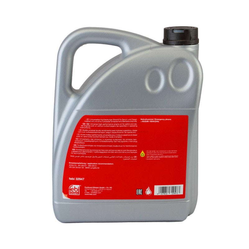 Ulei motor Febi Bilstein 5W30 Longlife Plus 5L - 32947