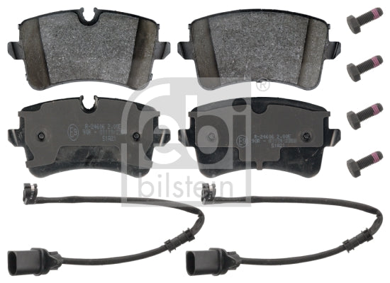 set placute frana,frana disc 116017 FEBI BILSTEIN