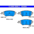Set placute frana ATE 13.0460-2600.2