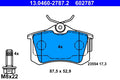 Set placute frana ATE 13.0460-2787.2