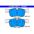 set placute frana,frana disc 13.0460-3865.2 ATE