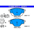 set placute frana,frana disc 13.0460-3872.2 ATE