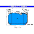 set placute frana,frana disc 13.0460-4875.2 ATE