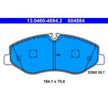 Set placute frana ATE 13.0460-4884.2