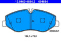 Set placute frana ATE 13.0460-4884.2
