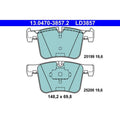 set placute frana,frana disc 13.0470-3857.2 ATE