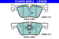 Set placute frana ATE 13.0470-3859.2