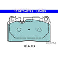 set placute frana,frana disc 13.0470-4879.2 ATE