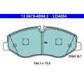 set placute frana,frana disc 13.0470-4884.2 ATE