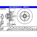 Disc frana 24.0109-0171.2 ATE