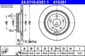 Disc frana ATE 24.0110-0381.1
