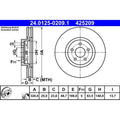 Disc frana ATE 24.0125-0209.1