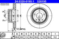Disc frana ATE 24.0320-0195.1