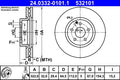 Disc frana ATE 24.0332-0101.1