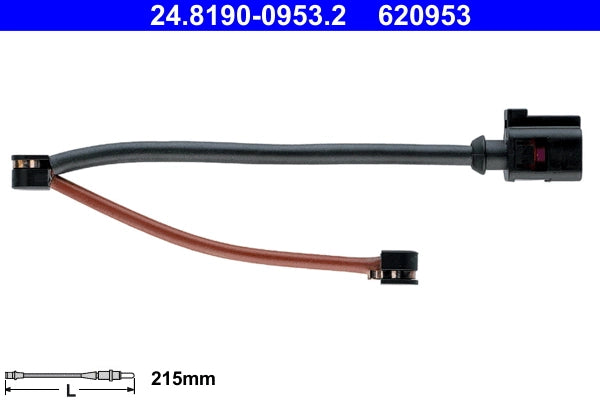 Senzor uzura placute frana ATE 24.8190-0953.2