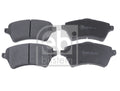 set placute frana,frana disc 116113 FEBI BILSTEIN