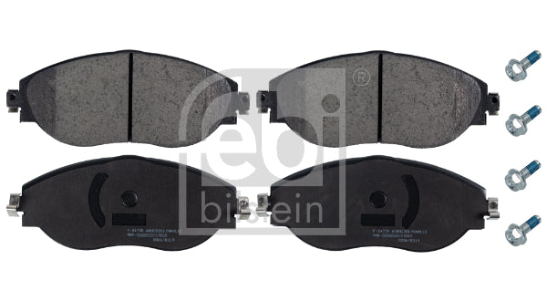 set placute frana,frana disc 116243 FEBI BILSTEIN
