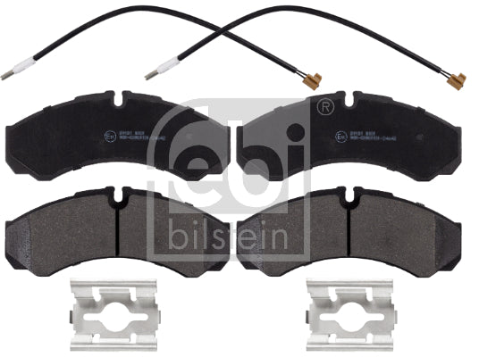 Set placute frana FEBI BILSTEIN 116255