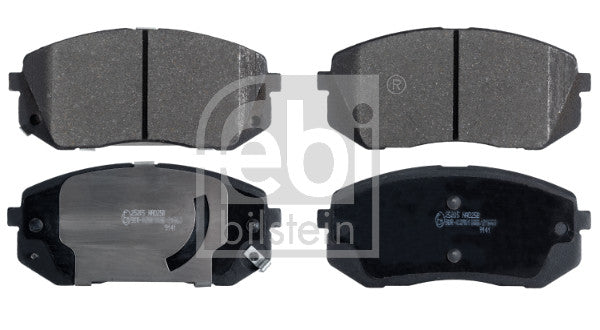 set placute frana,frana disc 116265 FEBI BILSTEIN