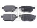 set placute frana,frana disc 116288 FEBI BILSTEIN