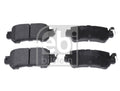 set placute frana,frana disc 116309 FEBI BILSTEIN