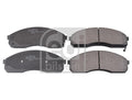 set placute frana,frana disc 116314 FEBI BILSTEIN