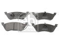 set placute frana,frana disc 116318 FEBI BILSTEIN