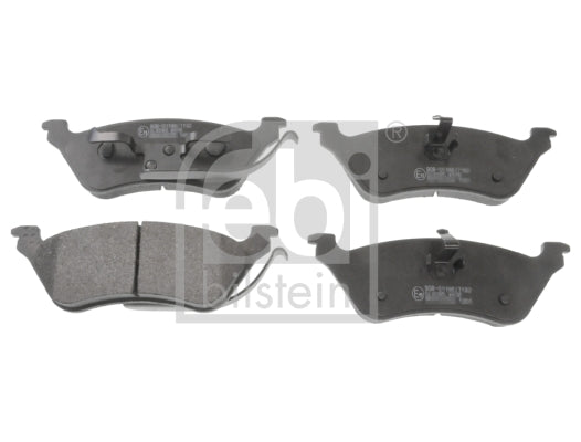 set placute frana,frana disc 116318 FEBI BILSTEIN