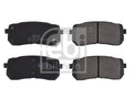 set placute frana,frana disc 116319 FEBI BILSTEIN