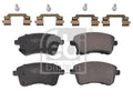 set placute frana,frana disc 116321 FEBI BILSTEIN